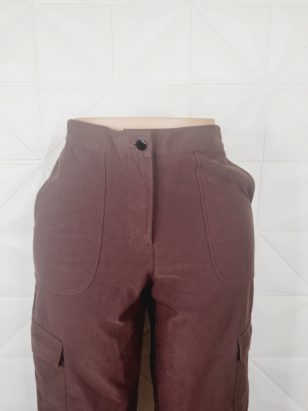 Lululemon Women’s 29 Light Utilitech Cargo Pocket HR Pant Espresso Brown - Picture 2 of 6